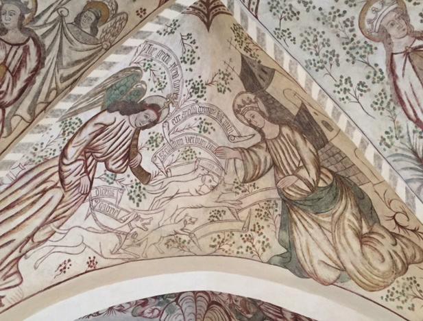 Døbte Viede Døde Gislev Kirke Hvad kalkmalerierne fortæller Torsdag den 9. november kl. 19.