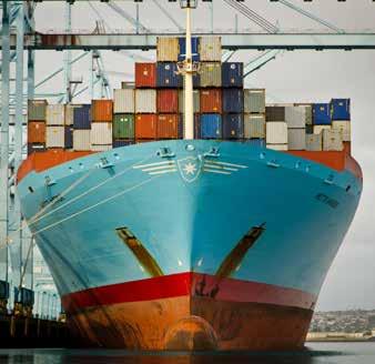 3.7 Shipping USA er fortsat et meget stort marked for danske rederier, som tegner sig for størstedelen af den danske eksport af tjenesteydelser på over 50 milliarder DKK.