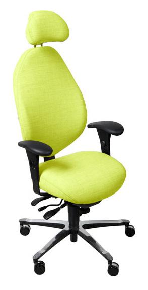 Malmstolen R4 Fri bevægelighed og siddekomfort. Det selvformende RelActive-ryglæn giver en ergonomisk kontorstol med ekstra god støtte og aflastning.