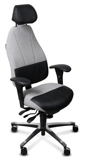 Malmstol R4-24H timers Fri bevægelighed og siddekomfort. Det selvformende RelActive-ryglæn giver en ergonomisk kontorstol med ekstra god støtte og aflastning.