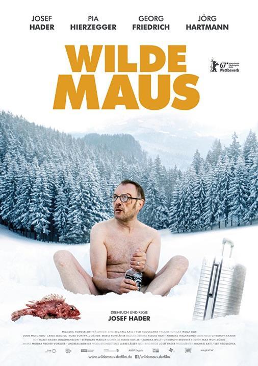 Onsdag d. 24. januar 2018 kl. 18.30 WILD MOUSE Filmen 'Wild Mouse' handler om Georg, der mister sit arbejde og vælger ikke at fortælle det til sin kone Johanna.