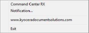 Ikon for indstillinger Command Center RX Benyt en web-browser til at få adgang til Command Center RX for at ændre eller bekræfte netværksindstillingerne, hvis printeren er sluttet til et