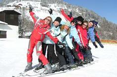 Ski udlejning Alle begyndere skal deltage i skiskolen