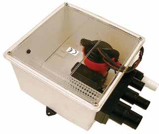 34-888 15A 399,00 Kontaktpanelet fra Johnson Pump giver fuld kontrol. Automatikken fungerer sammen med niveaukontakt AS888, samt Ultima kontakten.