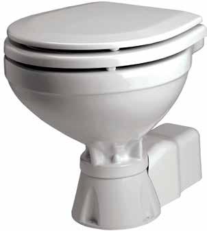 Toiletter Johnson Pump AquaT manuelt AquaT SILENT elektrisk COMPACT lille skål