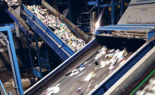 Sorteringsanlæg Afsætning Genbrugspladser Planlægning Teknologier Effektiviseret håndtering af de tørre fraktioner på Sjælland Logistikken i at behandle og afsætte genanvendeligt affald kan