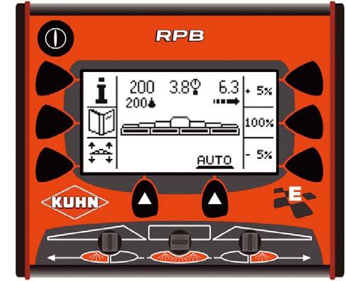 12,5 CM RPB: kompakt, enkel og effektiv 11 CM Den elektroniske betjeningsterminal RPB