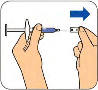 Trin 2: Tør huden på injektionsstedet af med en spritserviet. Se Vælg det sted, hvor du vil injicere for vejledning i valg af injektionssted.