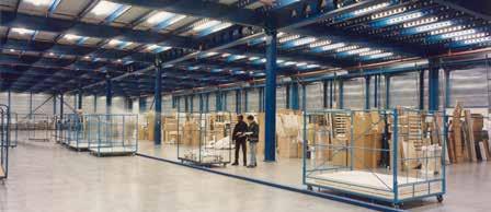 Mezzaniner det økonomiske alternativ til en tilbygning Ofte har en virksomhed brug for at skabe mere plads til kontor, produktion eller lager.