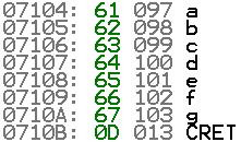 III - 195 Anca Apătean Aspecte de bază în programarea în limbaj de asamblare folosind SIMULATOR DE MICROPROCESOR 8086 (EMU) convert_to_upper_case.