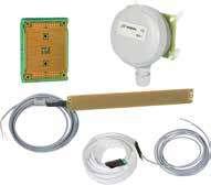 VANDLÆKAGESENSORER VVA- og VVN -sensorer anvendes med VVK 2 og LPH 10. Sensorerne samt VVN kan installeres på gulvet, f.eks.