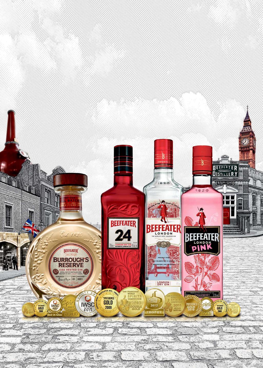 28 5 Pernod Ricard Denmark Kom og smag på vores udvalg af kvalitets gin Beefeater London Dry - er den eneste premium gin, som stadig tilvirkes i London.