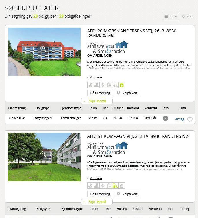 Ledige boliger/her og nu boliger Mangler du en bolig her og nu, så kig på vores ledige boliger på www.randersbolig.