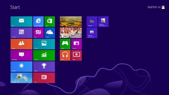 Windows 8 Start Windows 8 Højreklik, og klik herefter på Alle apps nederst til højre på