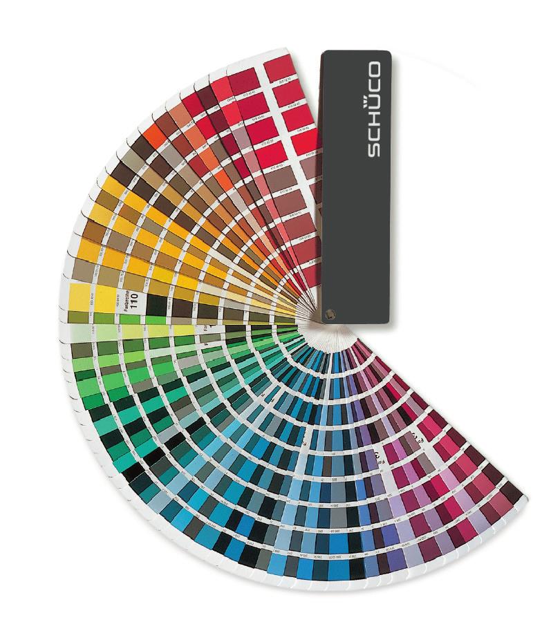 valgfri farve med mulighed for forskellige farvevalg ind- og
