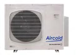 Denne løsning giver en god temperaturfordeling da den afkølede luft leveres i et luftmønster på 360. Den afkølede luft klæber til loftet og fordeler sig over et stort areal.