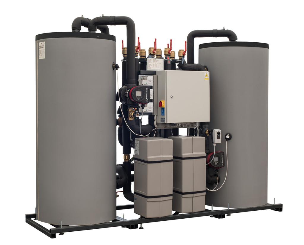 enerel beskrivelse og anvendelse Danfoss-varmegenvindingsunit (HRU) udgør forbindelsen mellem et køleanlæg og en varmeinstallationen.