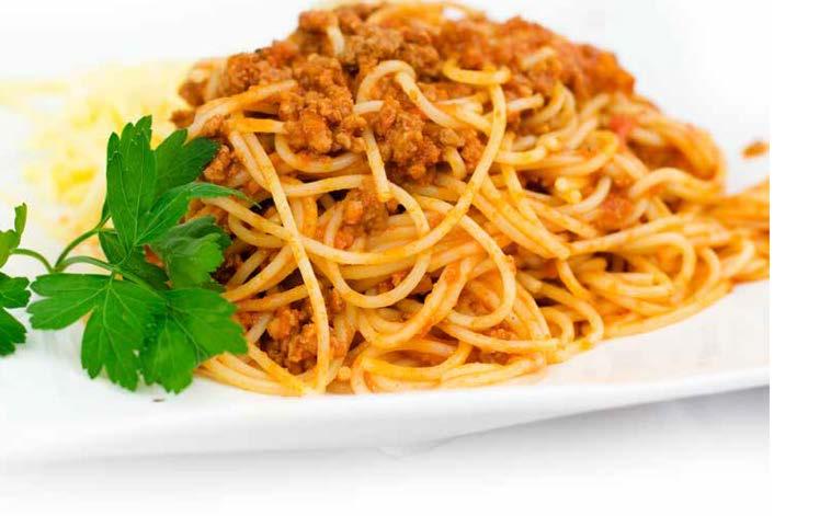 210. Spaghetti Bolognese Børnemenu 210.
