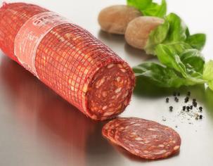 Salame Milano har en modningstid på 8 uger fra Lombardiet Salame Ventricina Piccante (chili) Vægt pr. stk. ca.