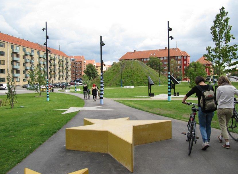 Forbindelser på tværs - her en legende cykelsti i København Lyngby-Taarbæk Vidensby bliver det internationale centrum, der kobler sig til resten af hovedstaden via S-togsbanen og den kommende letbane.