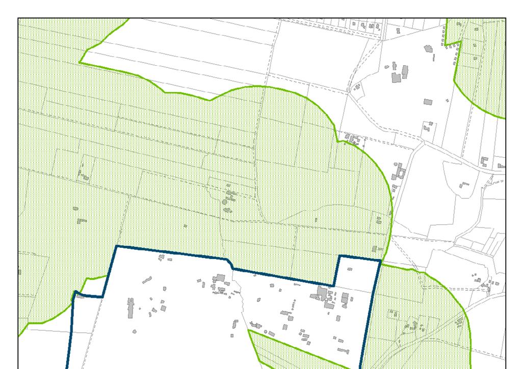 Forslag Redegørelse Skovbyggelinje Ifølge naturbeskyttelseslovens 17 gælder, at der må ikke placeres bebyggelse, campingvogne og lignende inden for en afstand af 300 meter fra skove.