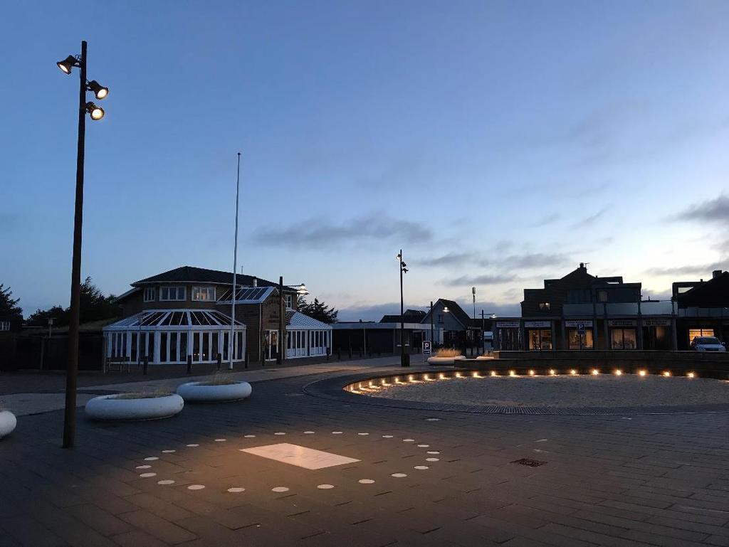 Formål Projektets formål som beskrevet i projektets program - er en revitalisering af pladsen i Søndervigs centrum ved Badevej.