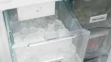 Integrerbare køleskabe, fryseskabe og køle-/fryseskabe DynaCool-ventilation (dynamisk køling) Med det dynamiske kølesystem sørger en blæser i køleskabet for intensiv og regelmæssig luftcirkulation.