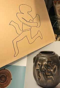 Øvelse2 Tegn en ny Jais figur i Matisse-stil på 2 mm karton. Skær langs kanten af figuren med en hobbykniv.