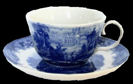 1535: Porcelæn blue castle