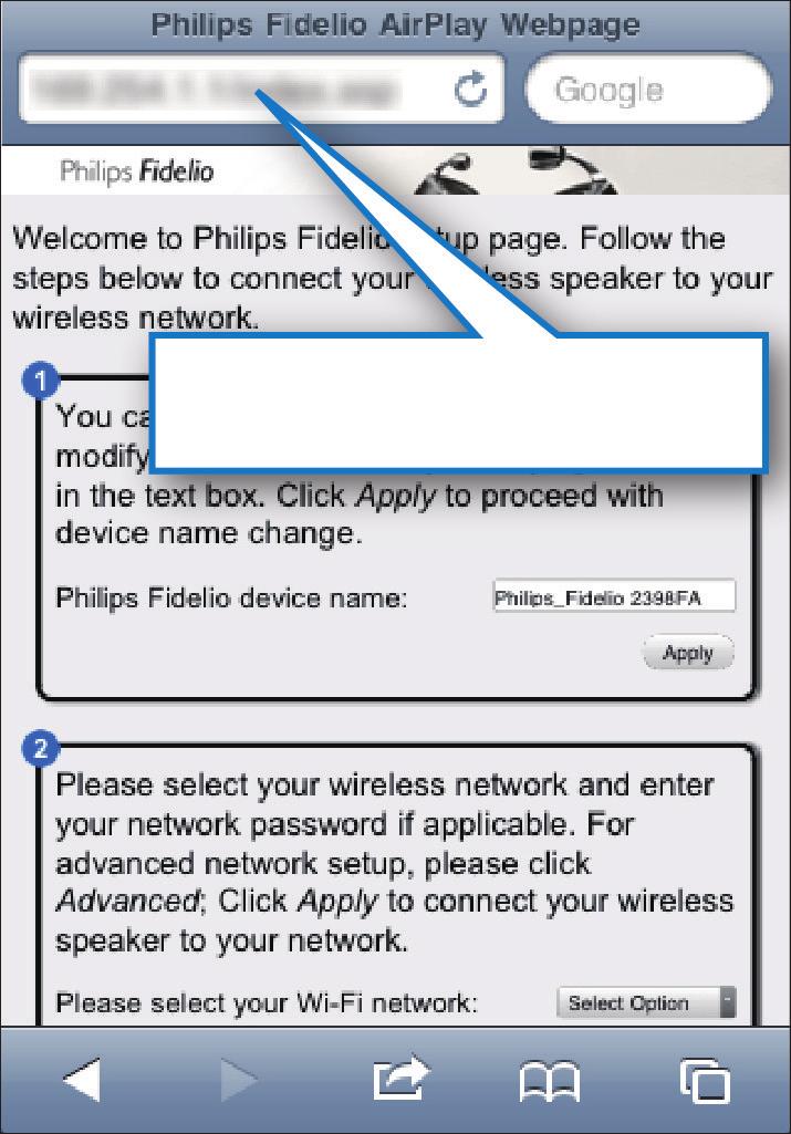 Tip Hvis Philips AD7050W ikke findes på listen, kan du prøve at scanne efter tilgængelige