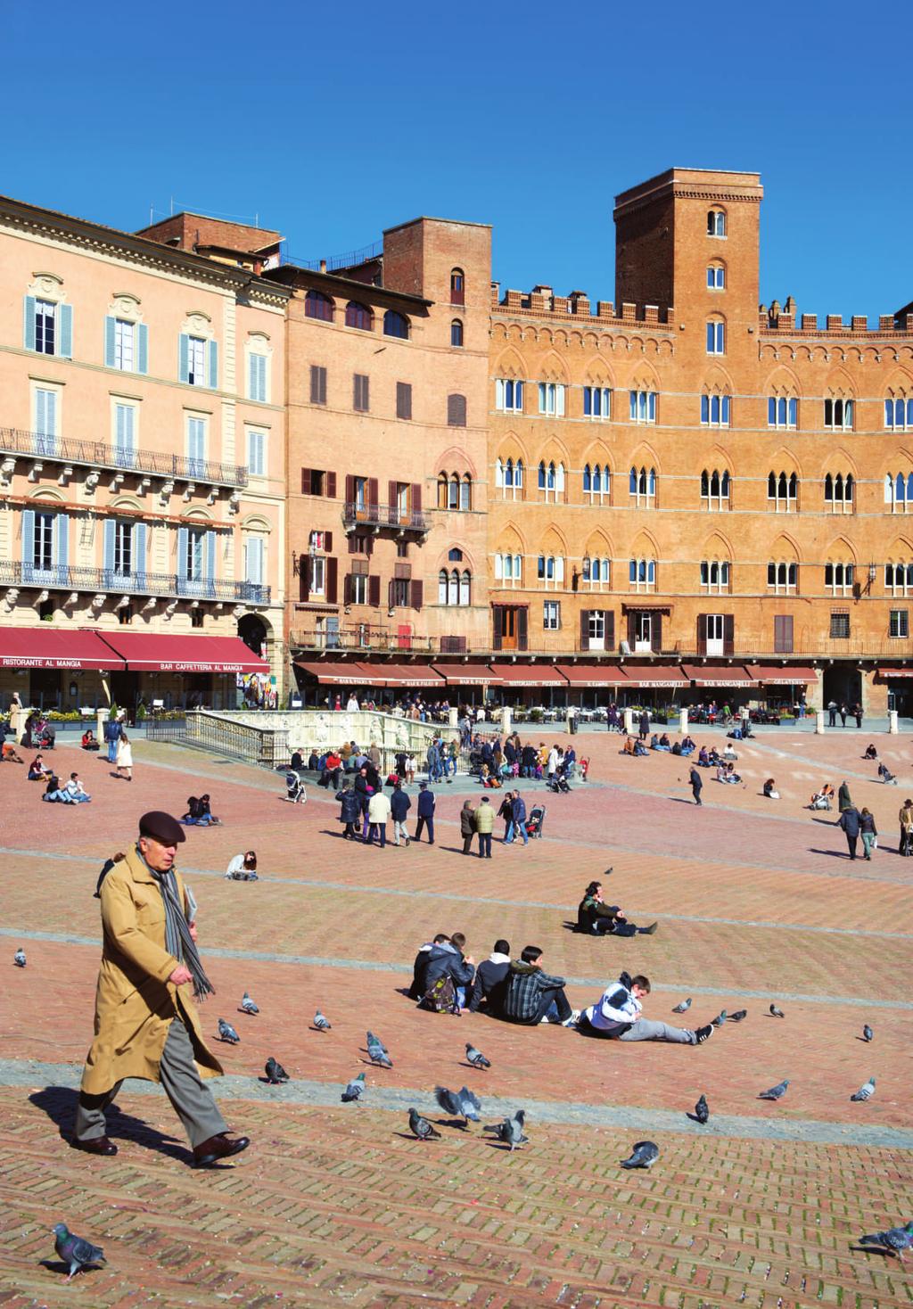 Piazza del Campo, Siena Torvet som er