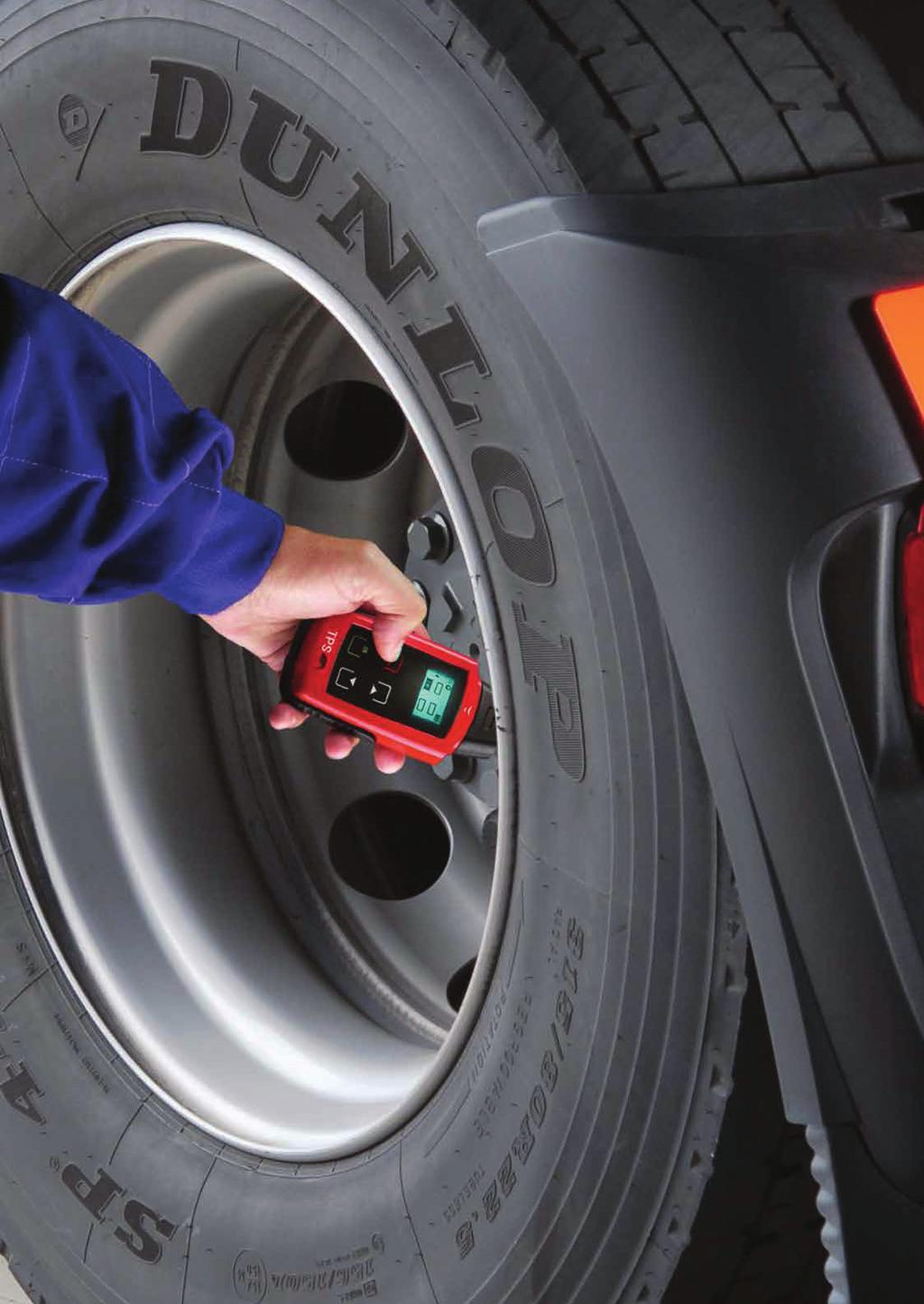TPMS-testere Flere vare- og lastbiler bliver udstyret med dæktrykovervågningssystemer, hvilket udgør et betydeligt bidrag