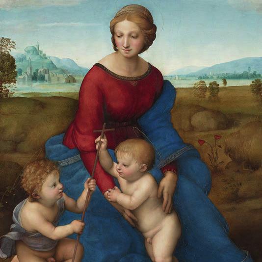 Jomfru Maria (fortsat) Raphael, Madonna in the Meadow,