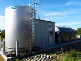 VVS rengøring af mælkekøletank 1 varmtvandsbeholder/el-vandvarmer der forsyner malkestalden Ved AMS 1 varmtvandsbeholder/el-vandvarmer pr.