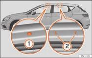 Tagbøjlesystem Indledning til emnet Bilens tag er udviklet til at optimere aerodynamikken. Tagbøjler eller andre almindelige tagbøjlesystemer kan derfor ikke fastgøres på tagets tagrender.