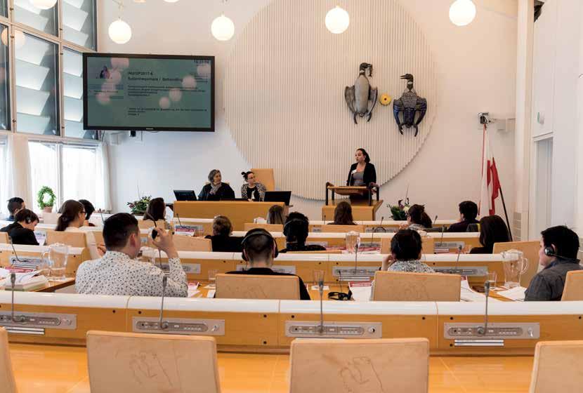 KAPITEL 5 Ungdomsparlamentets slutdokument om et Grønlandsk grundlov kan læses på inu.gl.