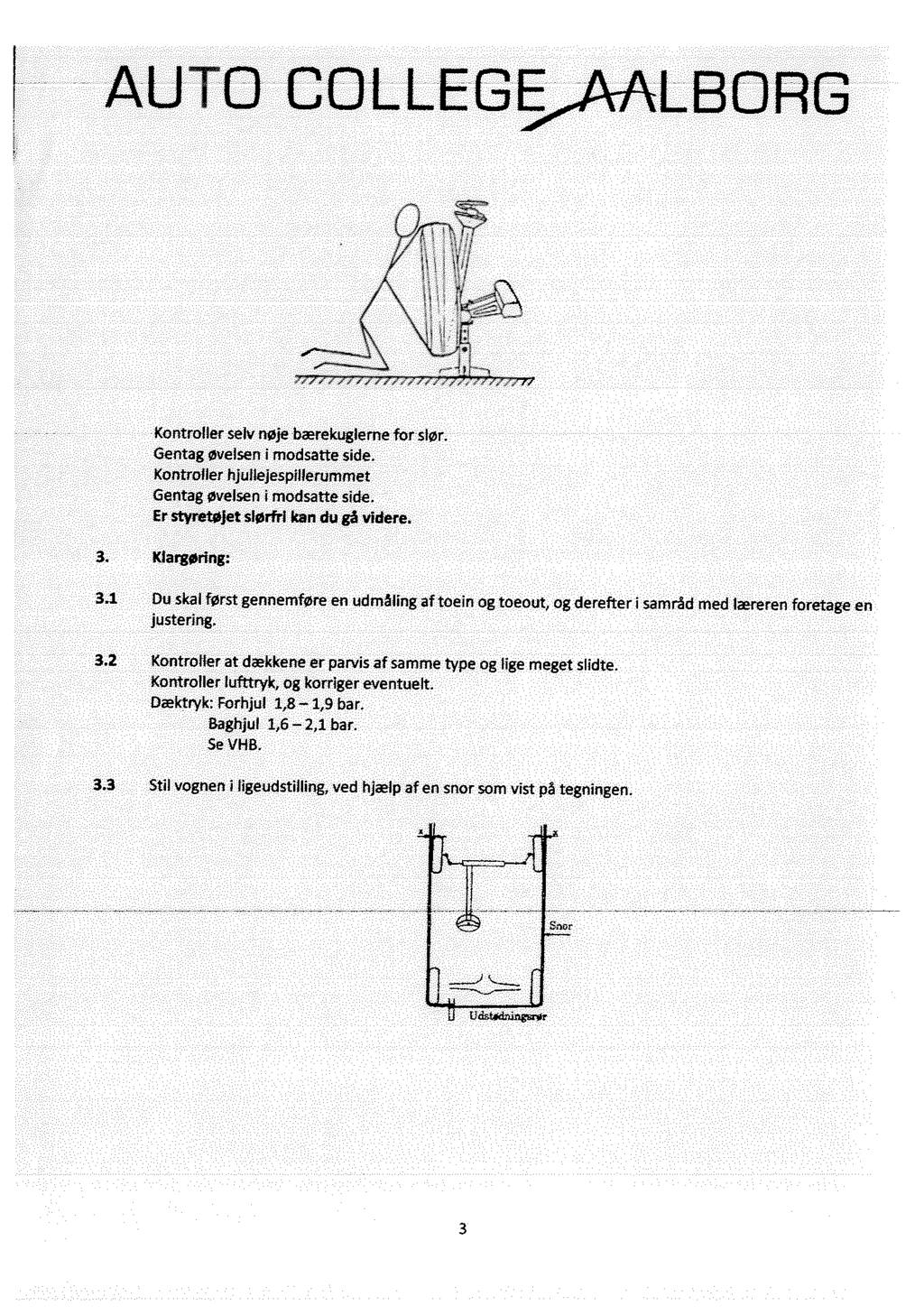 Eftersyn og Justering af styretøj. - PDF Gratis download