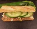 baguette med salat, cremefraiche dressing, kebab og agurk Grov UCH sandwich