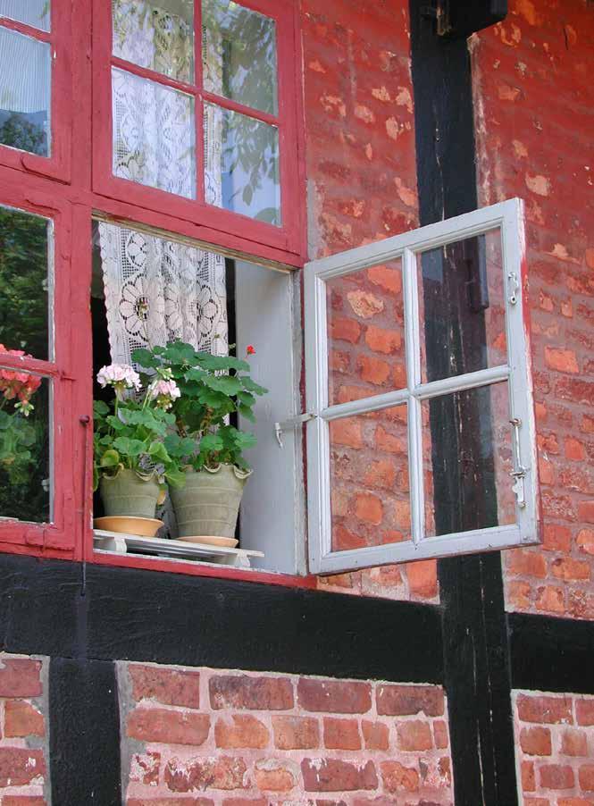 67 Bevaringsværdige bygninger gode løsninger til Indeklimaforhold i ældre bygninger Grønne planter i vinduerne og naturlig