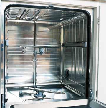 God kvalitet Førsteklasses syrefast rustfrit stål I ASKOs opvaskemaskiner bruger vi høj-kvalitets syrefast u-magnetisk 18.9 stål til alle dele, der kommer i kontakt med vand.