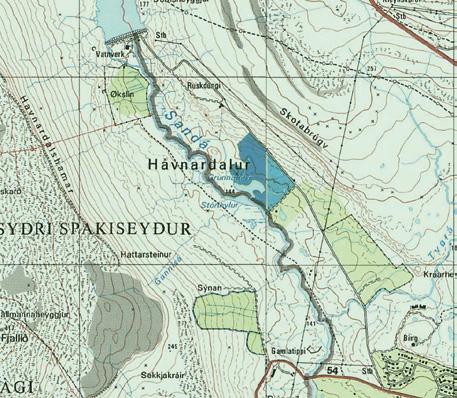 Beskrivelse Havnardalur Havnardalur: En forholdsvis smal dalsænkning vest for Tórshavn, der forløber mellem 2 fjelde op mod en dæmning i bunden af dalen.