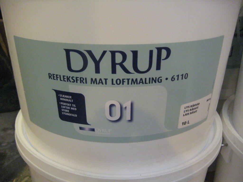 skort 10 - ( 54 ) Loftmaling Lofter Maling Dyrup & CO