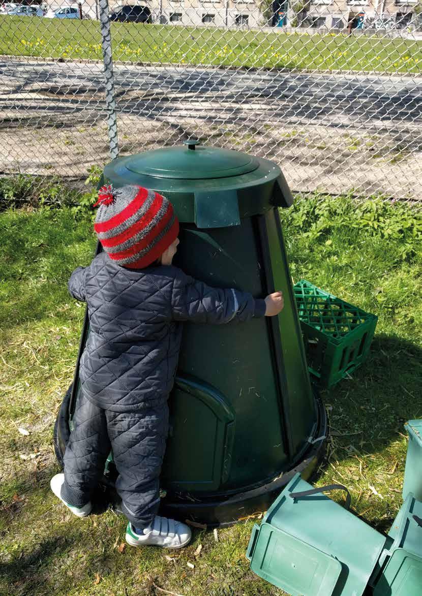 Kompost i børnehaven Natur- og