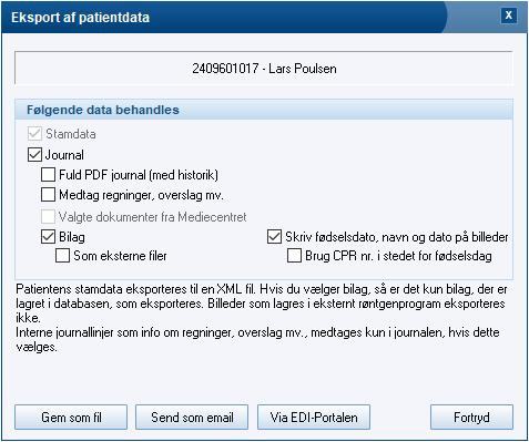 Journal: Medtag fuld journal med ændringer "PDF" ved eksport til XML. (ediportalen) Tilføjet mulighed for at vise fuld historik i pdf'en.