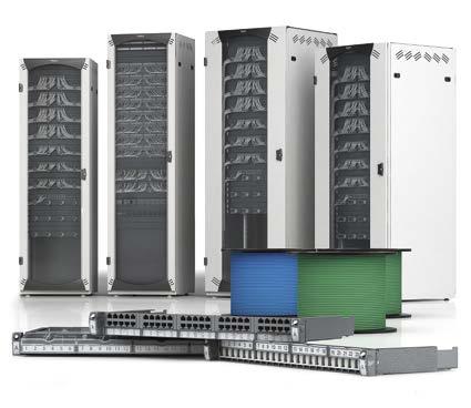 Vælg det rigtige rack Actassi 19" rack er en serie, der omfatter et bredt sortiment af server-, gulv- og vægskabe med tilbehør.