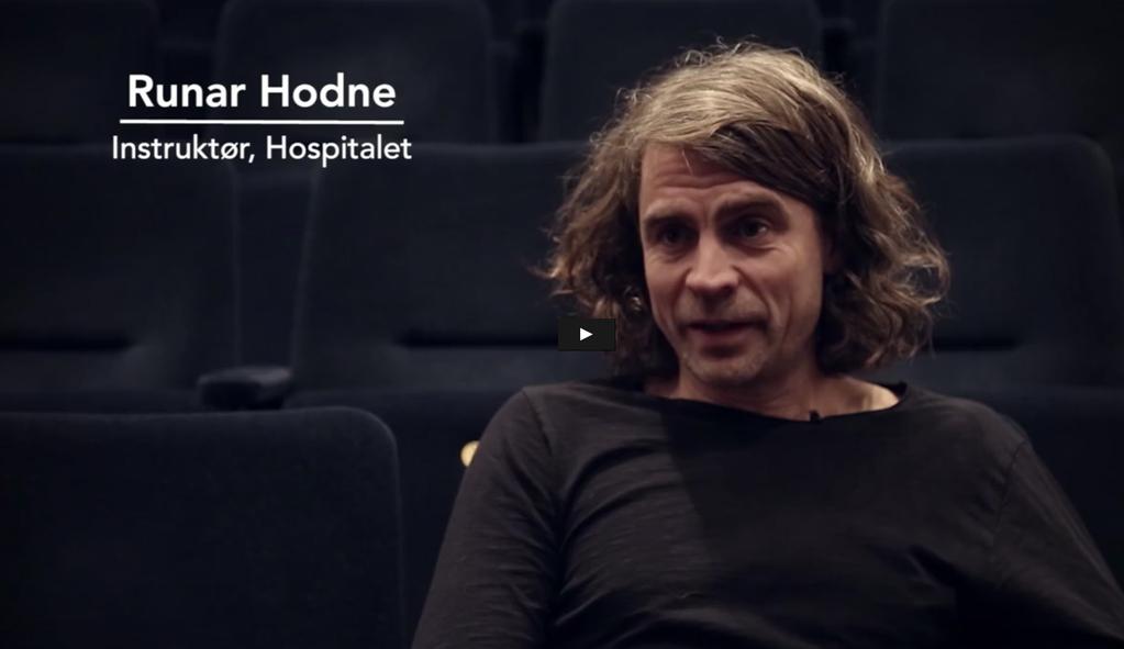 VIDEOINTERVIEW MED INSTRUKTØR RUNAR HODNE Runar Hodne taler i dette interview om sine tanker bag iscenesættelsen, om baggrunden for at sige ja til endnu en opgave sammen med Christian Lollike, om de
