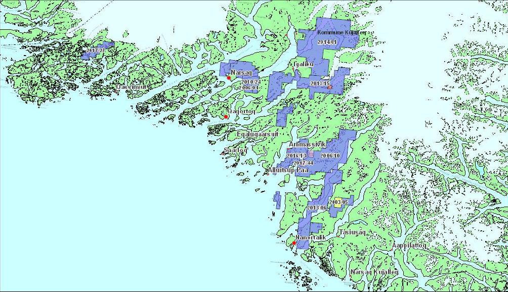 Nuværende status (industrier) Minedrift Mineraler Sydgrønland er rig på sjældne mineraler og metaller, og en række mineprojekter er på vej.