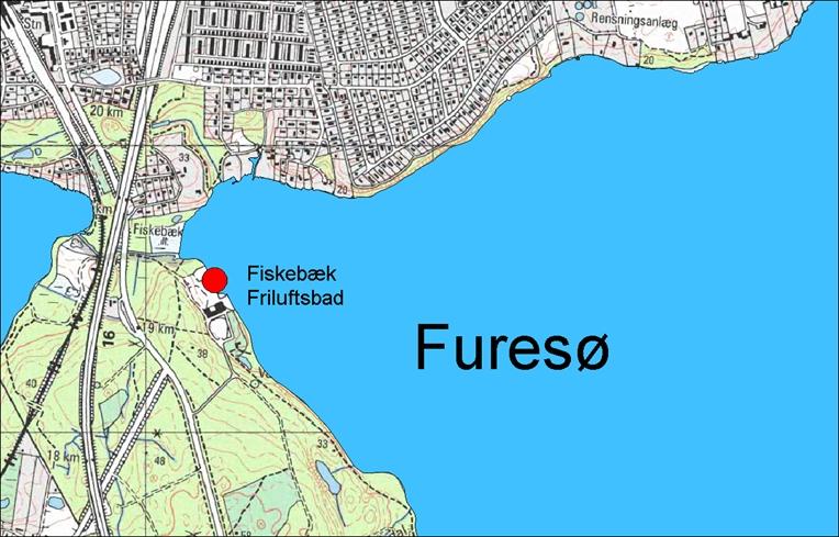 Badevandsprofil 561 Furesøen, Fiskebæk Friluftsbad Revisionsdato: 20-03-2018 Medlemsstat Danmark Kommune Furesø Kommune DKBW Nr. DKBW45 Station Nr.