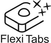 Flexi Tabs Denne option er ideel til multi-produkter og gør det muligt at optimere vasken ved optimal udnyttelse af egenskaberne i multi-opvasketabsene.