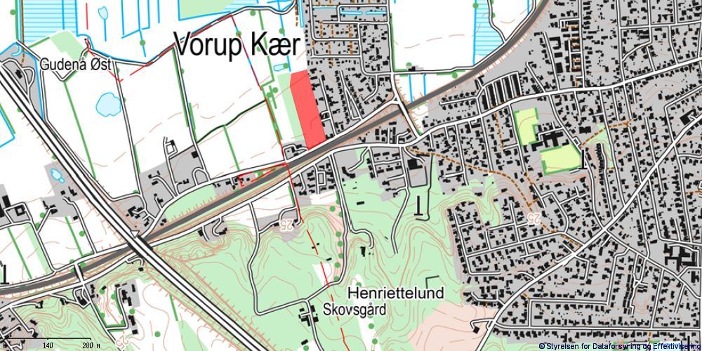 Bilag 5 Screening for miljøvurdering Forslag til tillæg nr. 46 til Randers Kommunes Spildevandsplan 2009-2012, byggemodning ved Fuglsangsvej, Vorup.